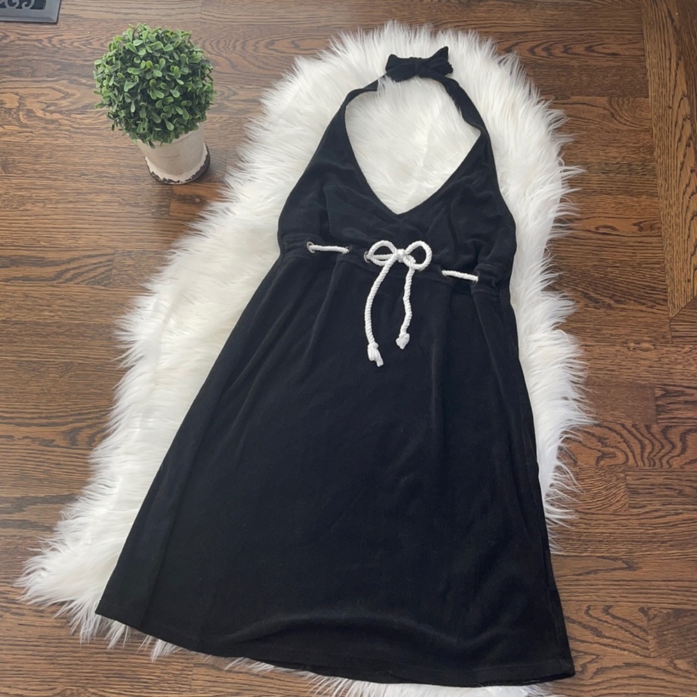 Nautica Pool Black Cover Up (TerryCloth)